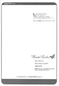 (C75) [Parufe (Hayashi Sakura)] Binde Liebe (Mahou Shoujo Lyrical Nanoha)