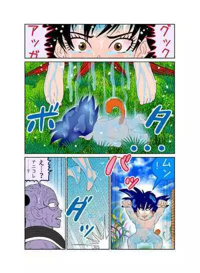 [riffle shuffle]Sawarite no Kuni Shippo no tsuita Sentoushuzoku (mesu) (Dragon Ball)