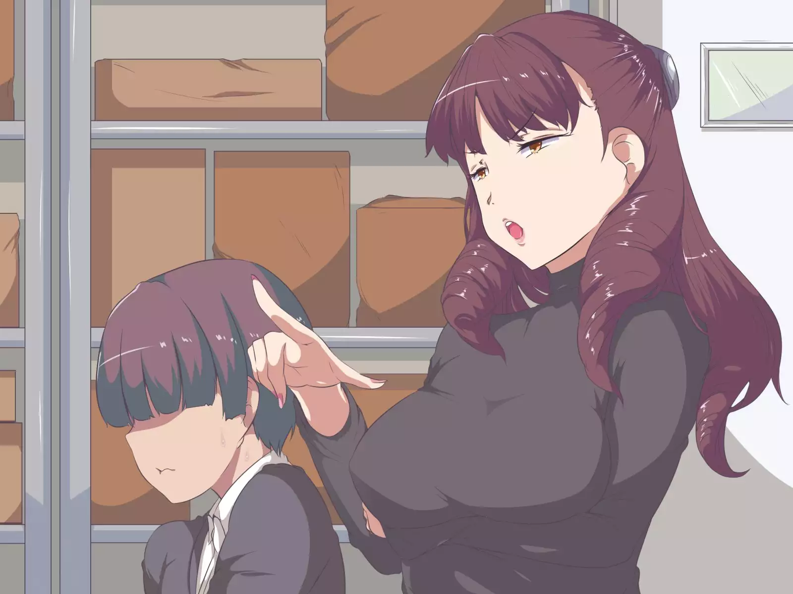 Dekachichi Oba-san o Kyouhaku Shite Mesu Doreika