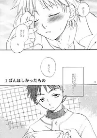 (C68) [Eidanchikatetsu (Masayoshi Tomoko)] いちばんほしかったもの (Ookiku Furikabutte)