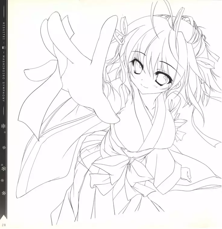 Mashiro-Iro Symphony illustration art book