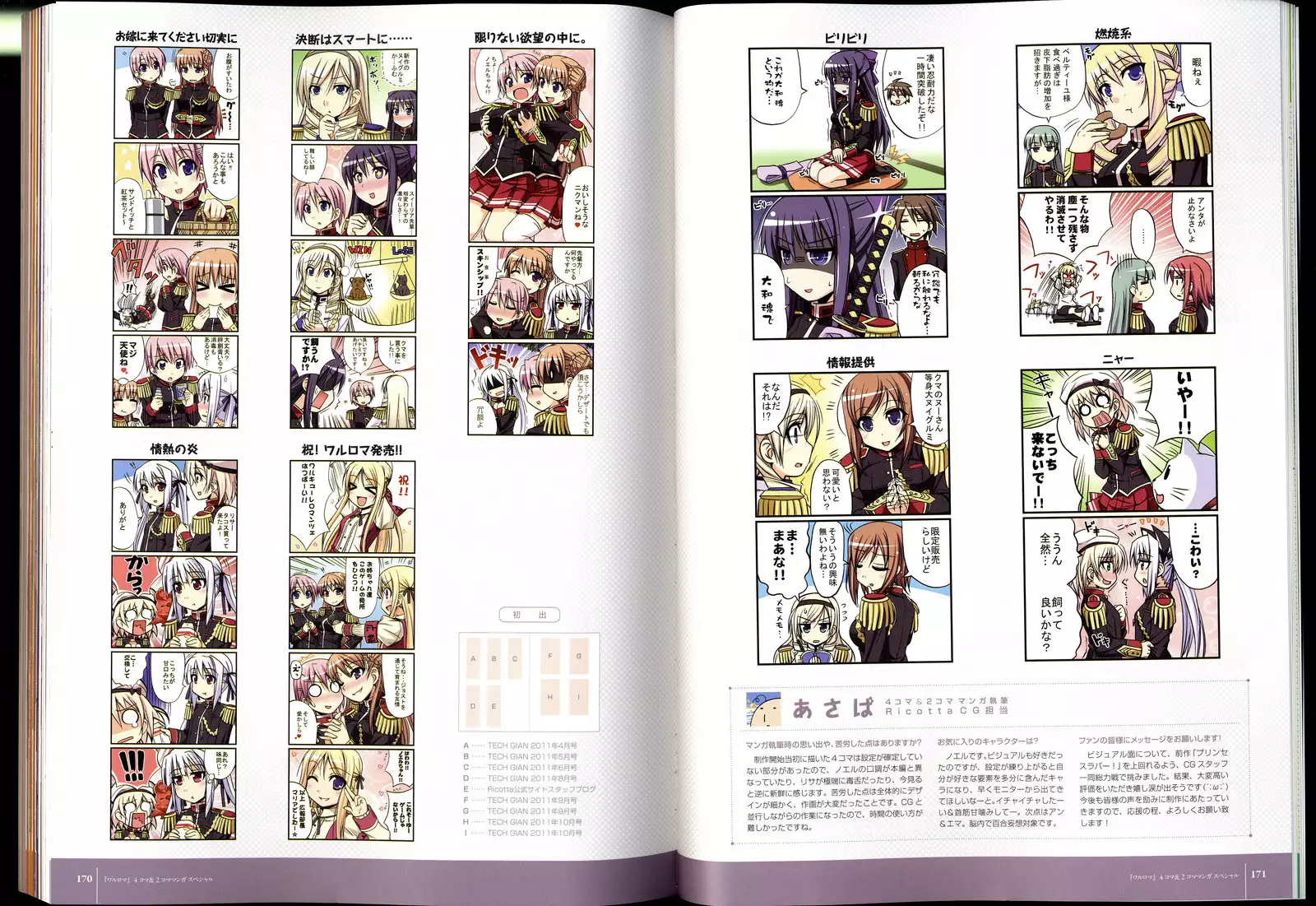 Walkure Romanze Visual Fanbook