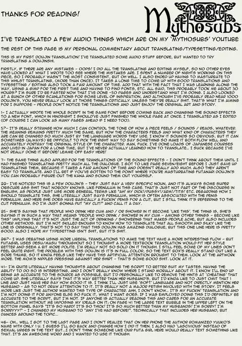 Kurinari Miboujin | Futanari Clitoris Widow {Mythosubs}