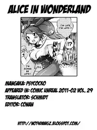 [Psycocko] Alice in Wonderland (Comic Unreal 2011-02 Vol.29) [English] [Not4dawgz]