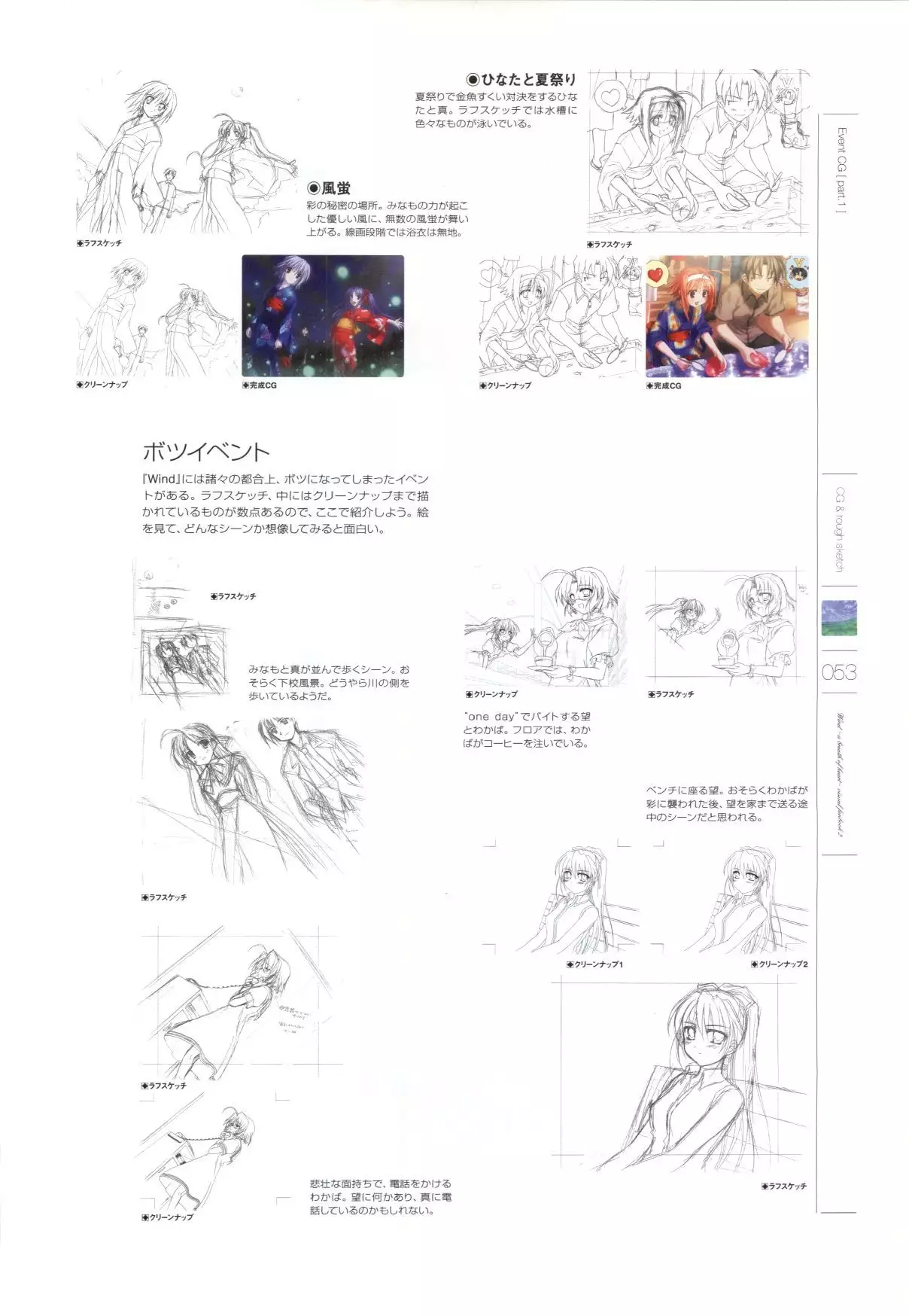 Wind - a breath of heart - Visual Fan Book 1&2