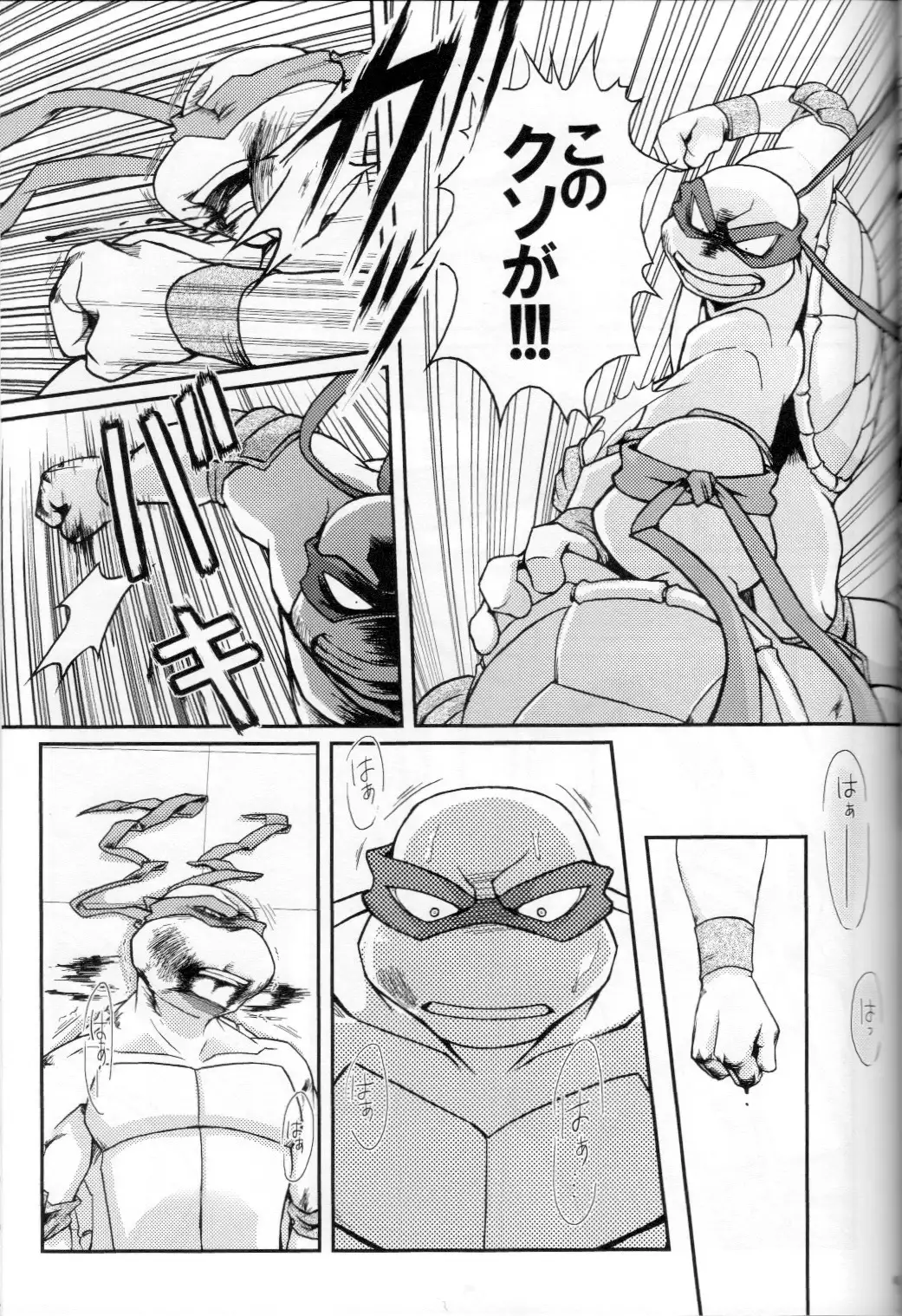 FALLEN - Raph vs Leo - Teenage Mutant Ninja Turtles, TMNT doujinshi