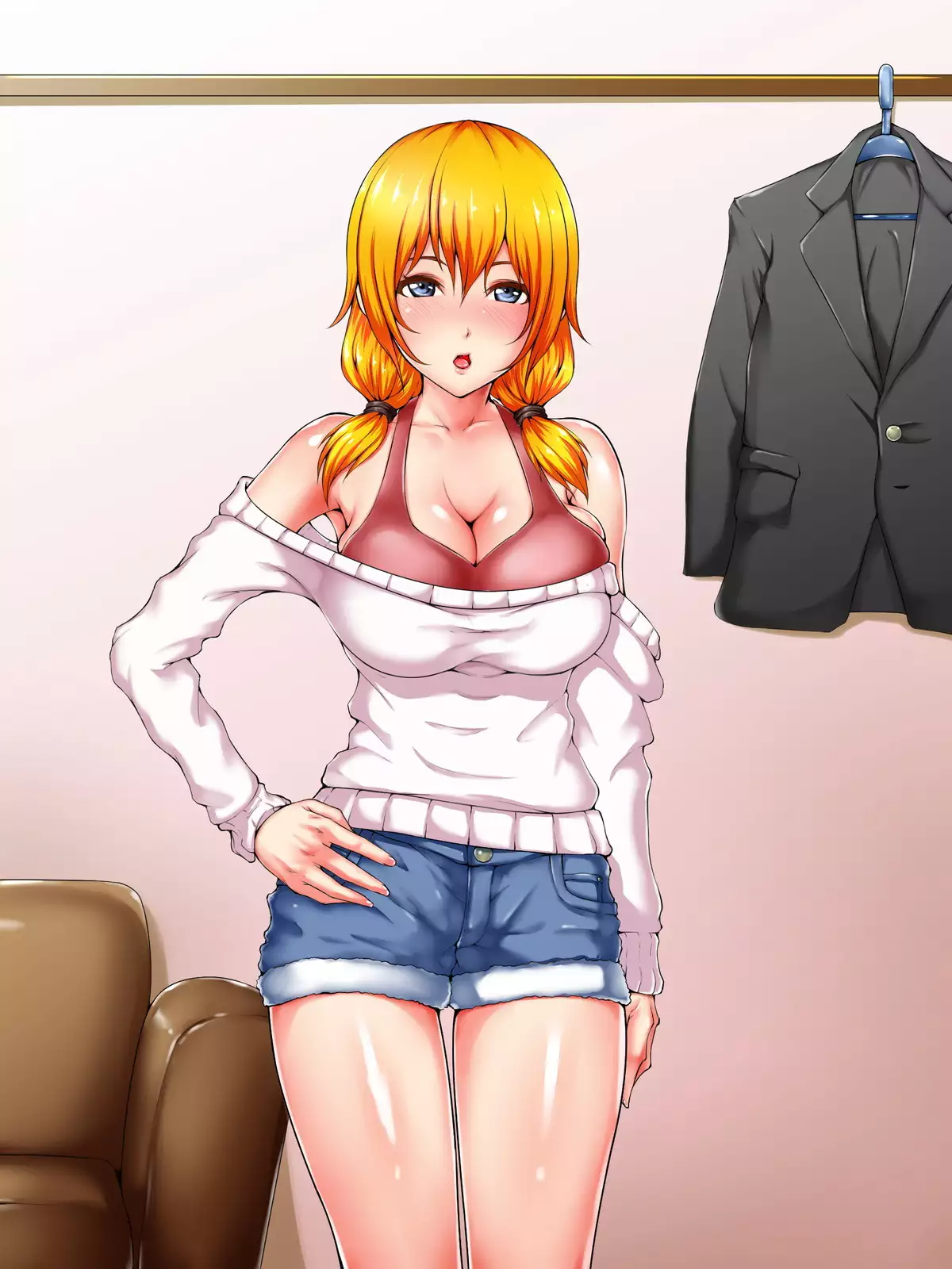 Isourouchuu no Iede Shoujo ni Okasareru!