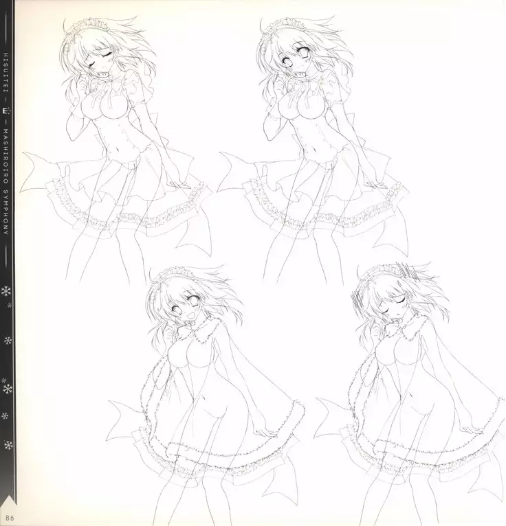 Mashiro-Iro Symphony illustration art book