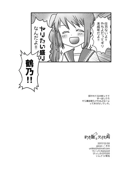 [pecon (Kino)] Houkiboshi to Kaketa Tsuki (Puella Magi Madoka Magica Side Story: Magia Record) [Digital]