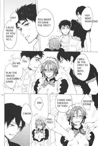 (Renai Jaws 5) [sashilot (Tenjou Shio)] Yon-P! (Free!) [English] [rinrinlove]