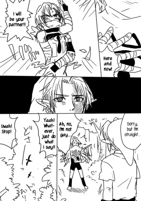 Link to Zelda ga Jun Ai Ecchi suru Manga