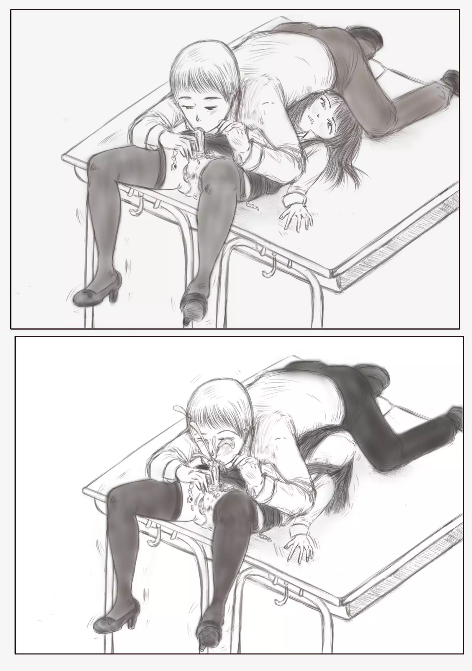 Crossdress teacher in toilet : toilet rape