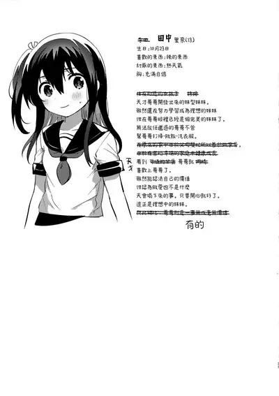 (C99) [squeezecandyheaven (Ichihaya)] Tsukurou! Risou no Imouto [Chinese] [山樱汉化]