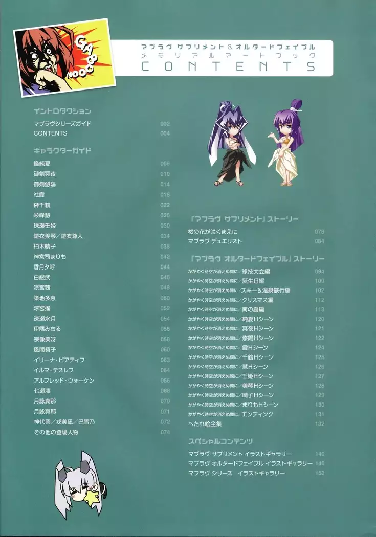 Muv-Luv Supplement & Altered Fable Memorial Art Book