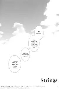 (C85) [Teionyakedo (Secco)] Strings (One Piece) [English] [Pandora's Actor]