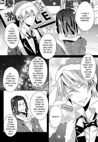 (C81) [UNAP! (Maine)] Bartender-Clad Santa Claus (Durarara!!) [English] [Yaoi-Sei]