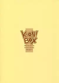 (C76) [GEIWAMIWOSUKUU!! (Karura Syou)] K-ON! BOX (K-ON!) [English] {StolenTranslations}