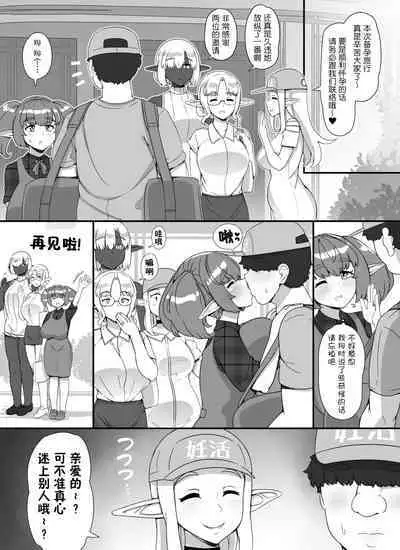 Ningen Danna Mochi Hitozuma Elf Muke Ninkatsu Salon e Youkoso | 欢迎来到以服务有着人类丈夫的人妻精灵为主的备孕沙龙