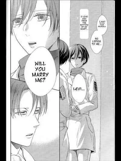 (C95) [Dissonance (Sakuragawa Naa)] Yuugou | Fusion (Shingeki no Kyojin) [English]