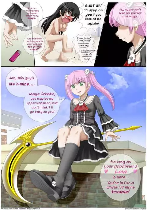 Demonic Exam 1: Maya's Shrunken Mortal