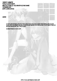 Watch Out!! (NARUTO) [Kakashi X Naruto - Sasuke X Naruto] YAOI