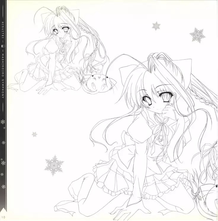 Mashiro-Iro Symphony illustration art book