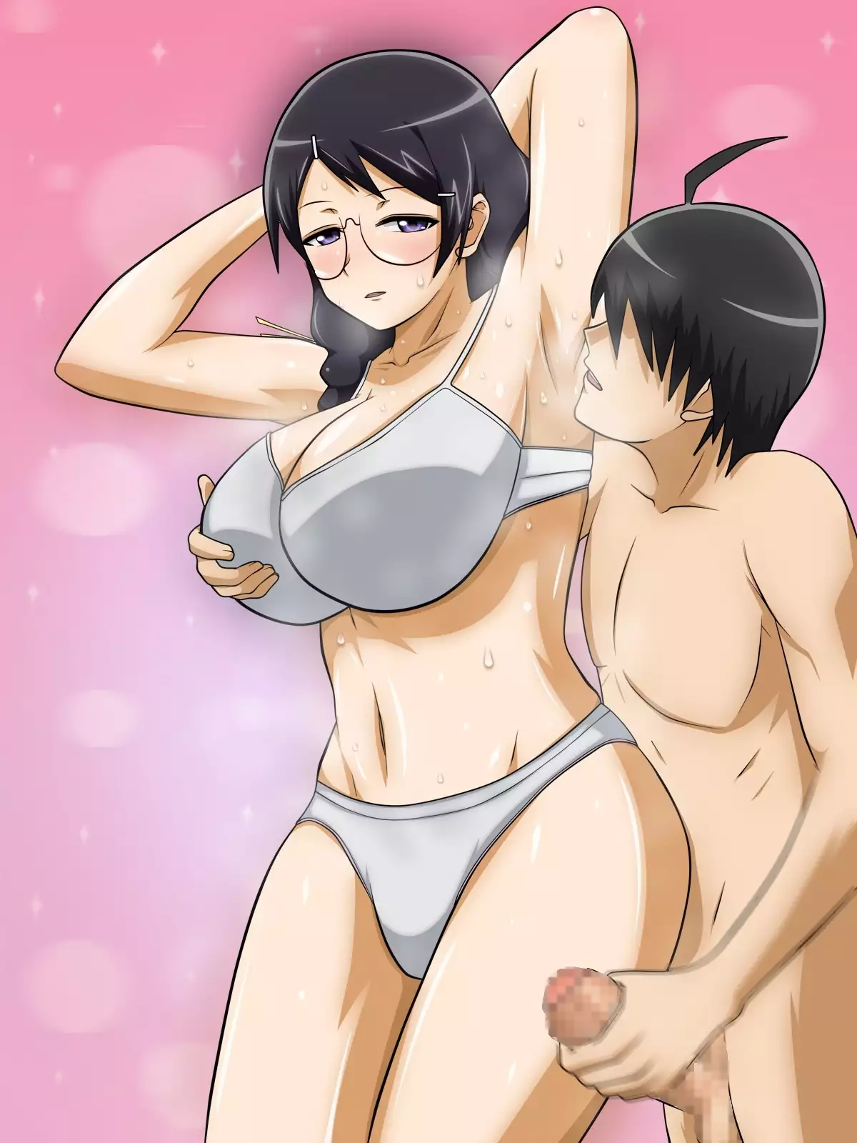 Boku to Kanojo to Migite no Kanojo.