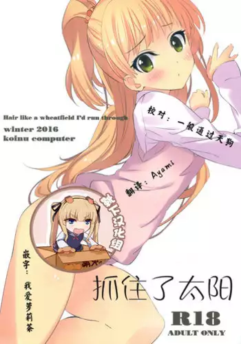 (SC2016 Winter) [koinu computer (Motoyon)] Taiyou o Tsukandeshimatta - Hair Like a Wheatfield I'd Run Through | 抓住了太阳 (THE IDOLM@STER CINDERELLA GIRLS) [Chinese] [靴下汉化组]