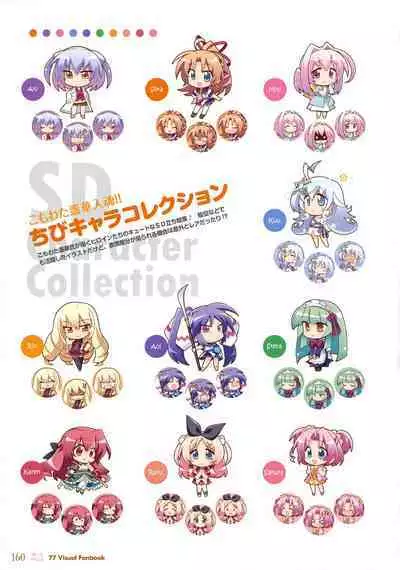 77 (Sevens) ～and, two stars meet again～ Visual Fanbook