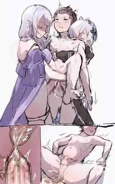 [Angel] Request EmiRemSuba (Re:Zero Kara Hajimeru Isekai Seikatsu)