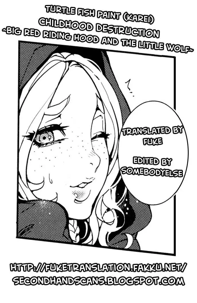 Childhood Destruction ~Big Red Riding Hood and the Little Wolf~