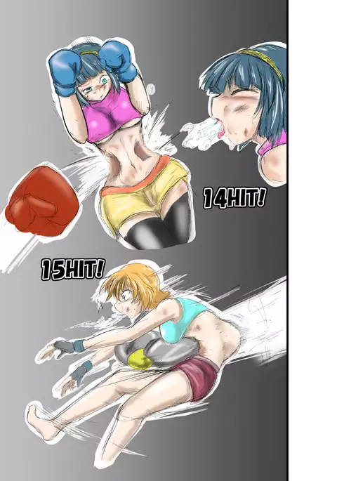 rough sketch of blow ryona