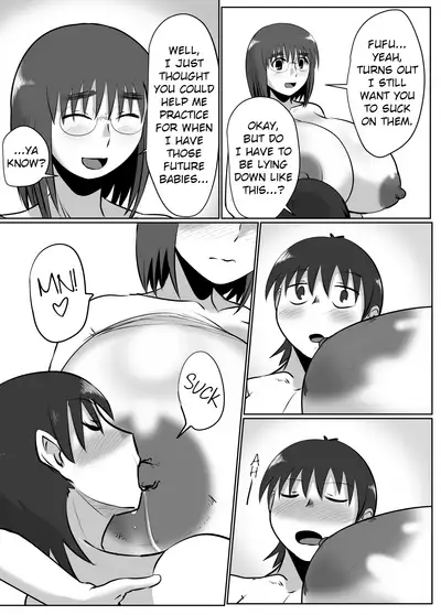 [Chichiyasu Factory (Chichiyasu)] Bonyuu Taishitsu na Bakunyuu Onna ga Oppai Play Suru to Kou Naru | Big Milky Titty Girl Gets Like This When You Play With Her Tits [English] [Digital]