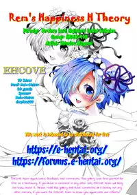 Rem no Koufuku H Ron | Rem's Happiness H Theory