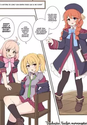 Yuni Senpai to Tanteki ni Ieba Ecchi Suru Ohanashi