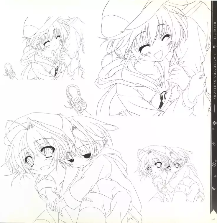 Mashiro-Iro Symphony illustration art book