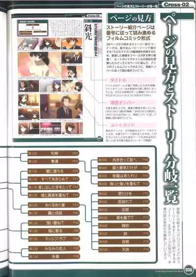 Cross Days Visual Fan Book