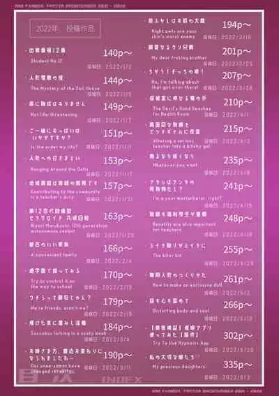 Rim Shien Site Back Number