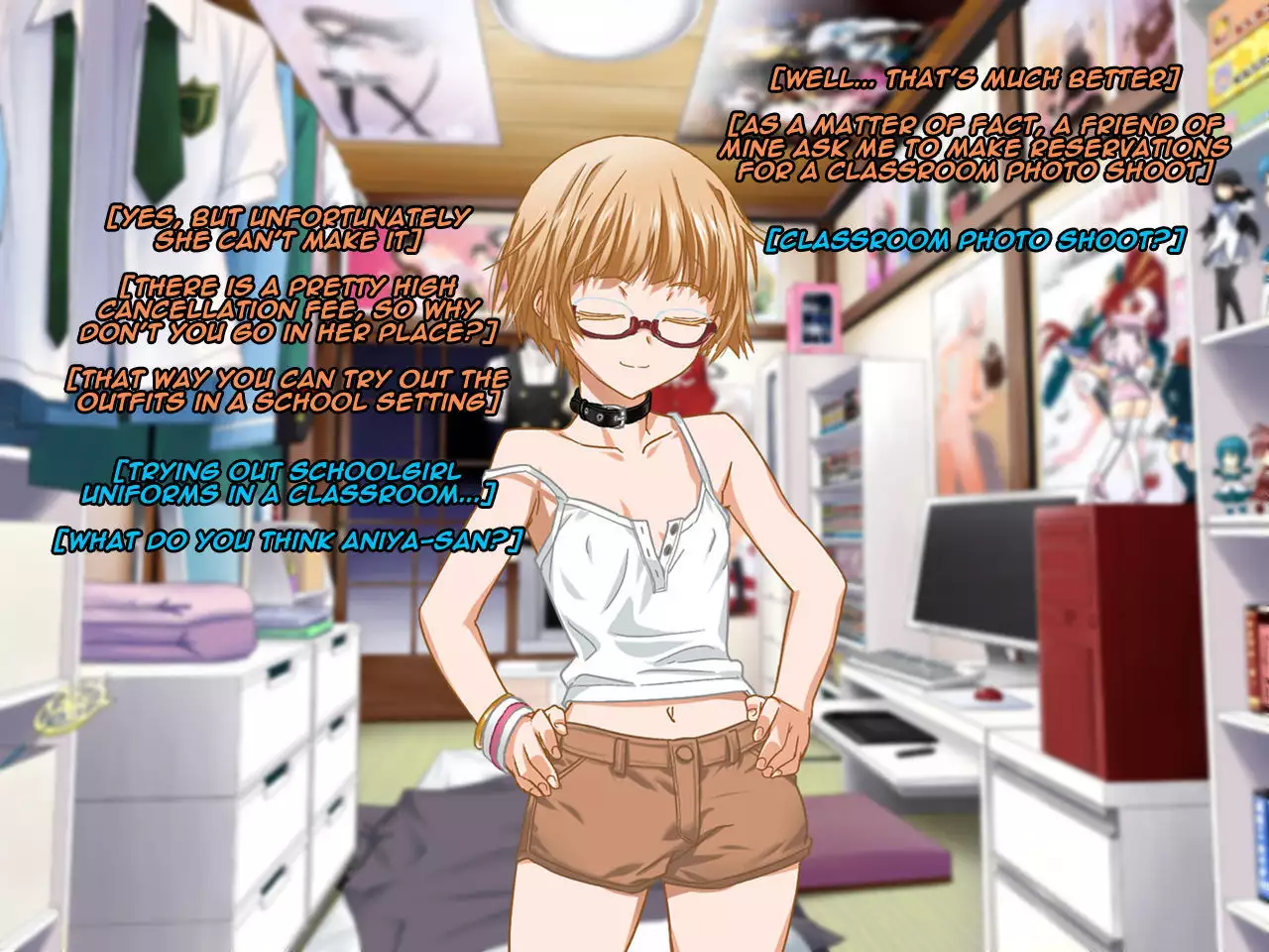 Aniya-san Change! 3.5 Go to school