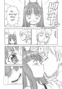 (SC39) [Toraya (Itoyoko)] Ookami to Butter Inu (Spice and Wolf) [English]