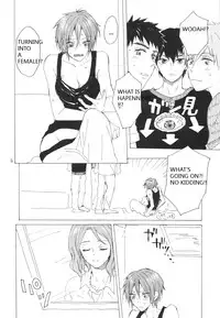 (Renai Jaws 5) [sashilot (Tenjou Shio)] Yon-P! (Free!) [English] [rinrinlove]