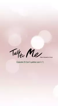 [Silverstar] Talk To Me Ch.1-28 (English) (Ongoing)